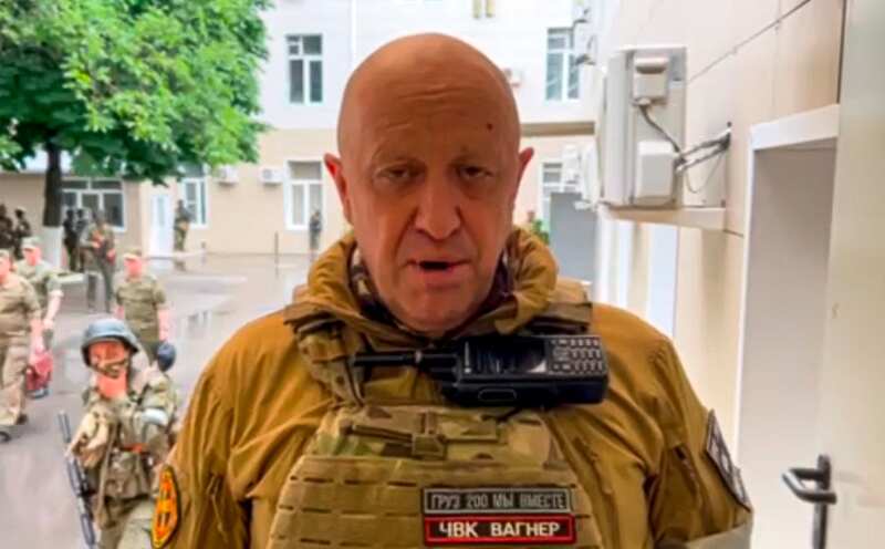 Wagner Chief Prigozhin States His Troops Have Entered the Russian City of Rostov